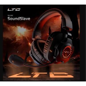 Redragon x LTC SoundSlave 2.4G Wireless/Wired Gaming Headset-NEW in Box!‎